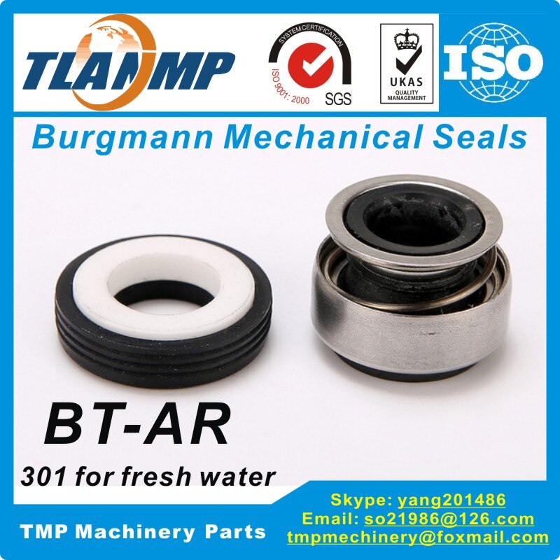 301-25L (BT-AR-25L) , 301-25 L, soffietto in gomma TLANMP Tenute Meccaniche (d3 = 47 millimetri, d7 = 50mm)| Equivalente a Burgmann Sigilli BT-AR