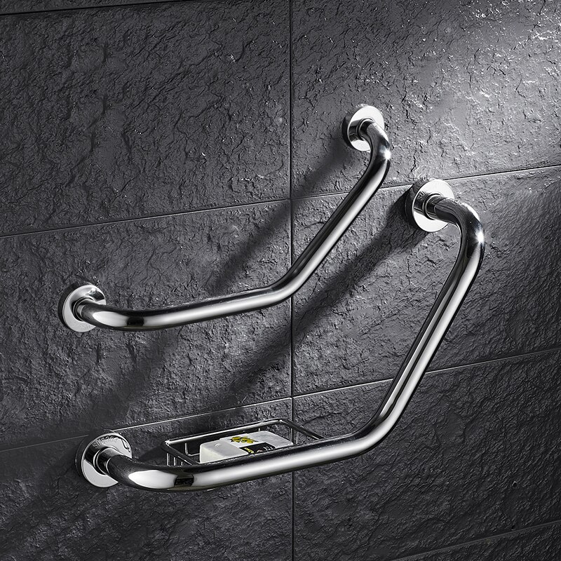 Wall Mount Stainless Steel Grab Bars Bathroom Bath... – Grandado