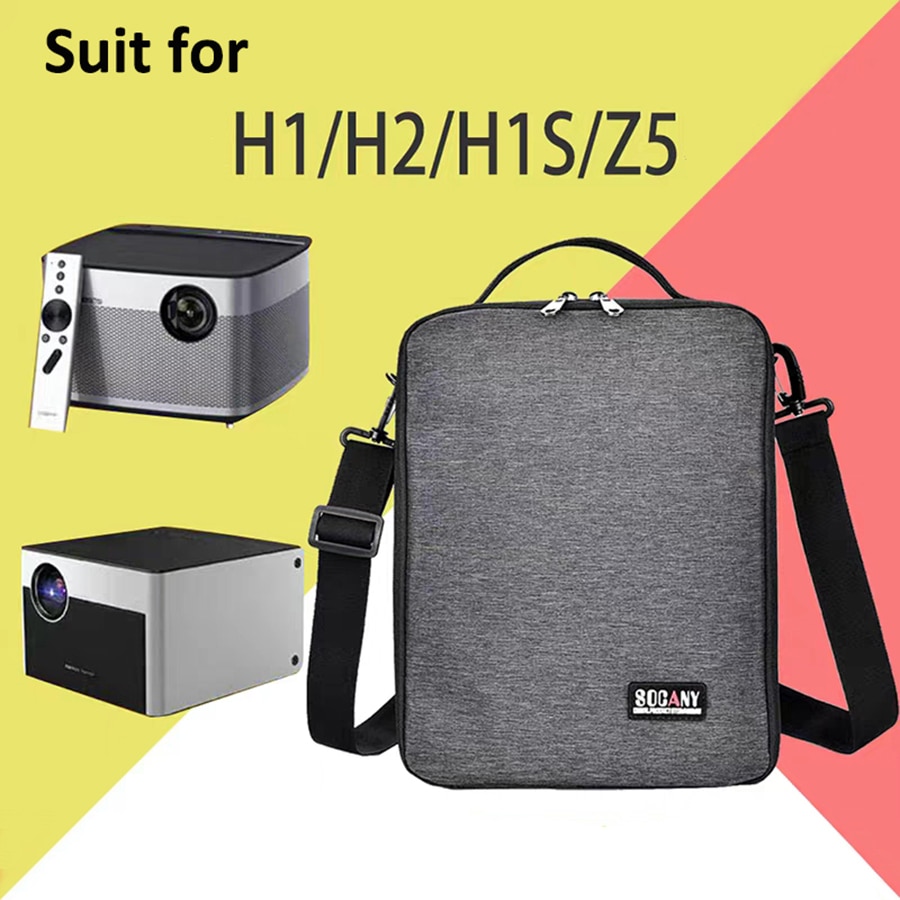 Projektor Tasche Multifunktions Handtasche Staub Abdeckung Tasche Wasserdichte Kamera Tasche für Xgimi H2 H3 Schulter Tasche Projektor Zubehör