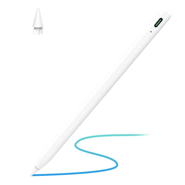 For Apple Pencil iPad Pro Stylus Touch Pen for Table with Palm Rejection Bluetooth Power Display For iPad: Default Title