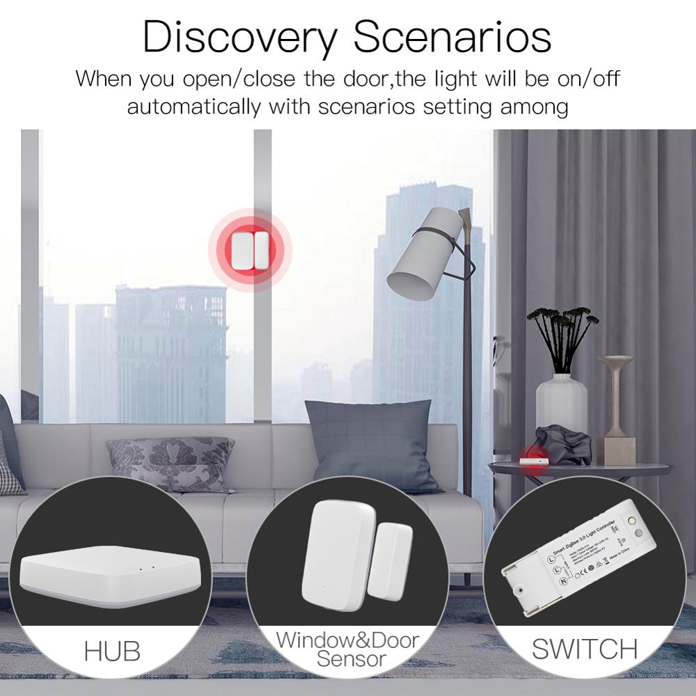 Tuya zigbee 3.0 smart inngangsport hub smart hjem bro smart liv app trådløs fjernkontroll fungerer med alexa google hjem