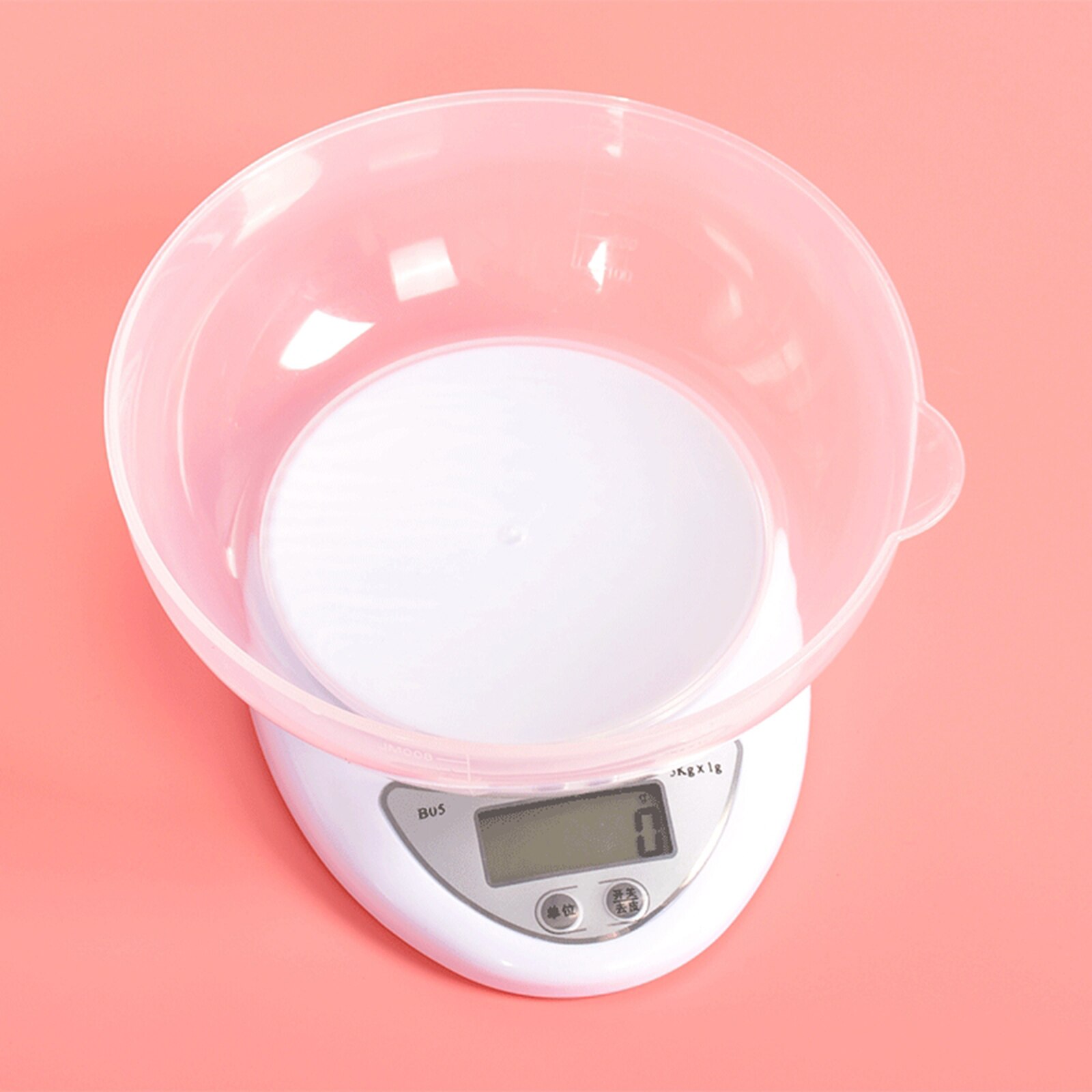 Electronic Digital Kitchen Scale Cooking Weighing Food Scale with LCD Display