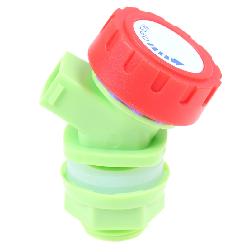 Grifo con perilla de plástico para agua potable, botellas de vino, barriles de compostaje, , 1 ud.