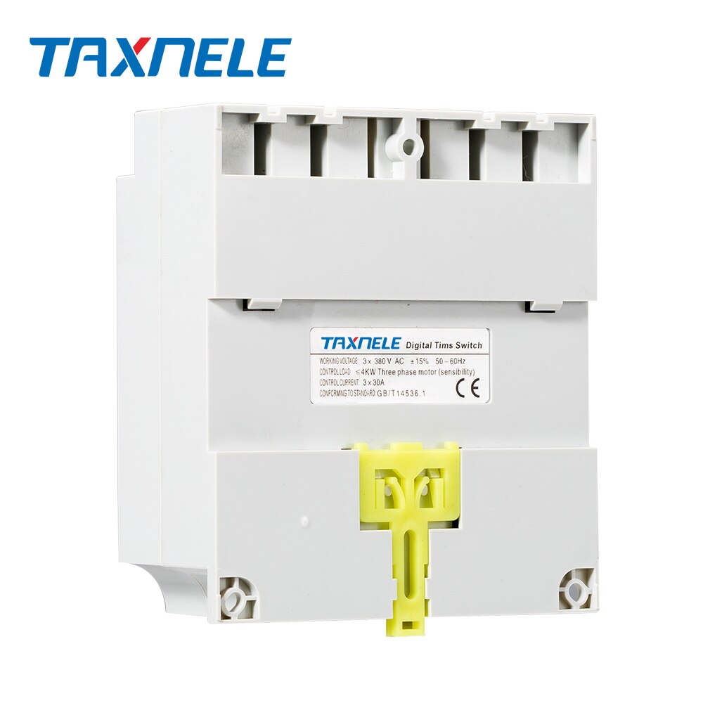 Taxnele goede kredietwaardigheid  kg317t 380v 25a 16a drie 3 fase timer driefase motor timing controle schakelaar 16 keer aan / uit