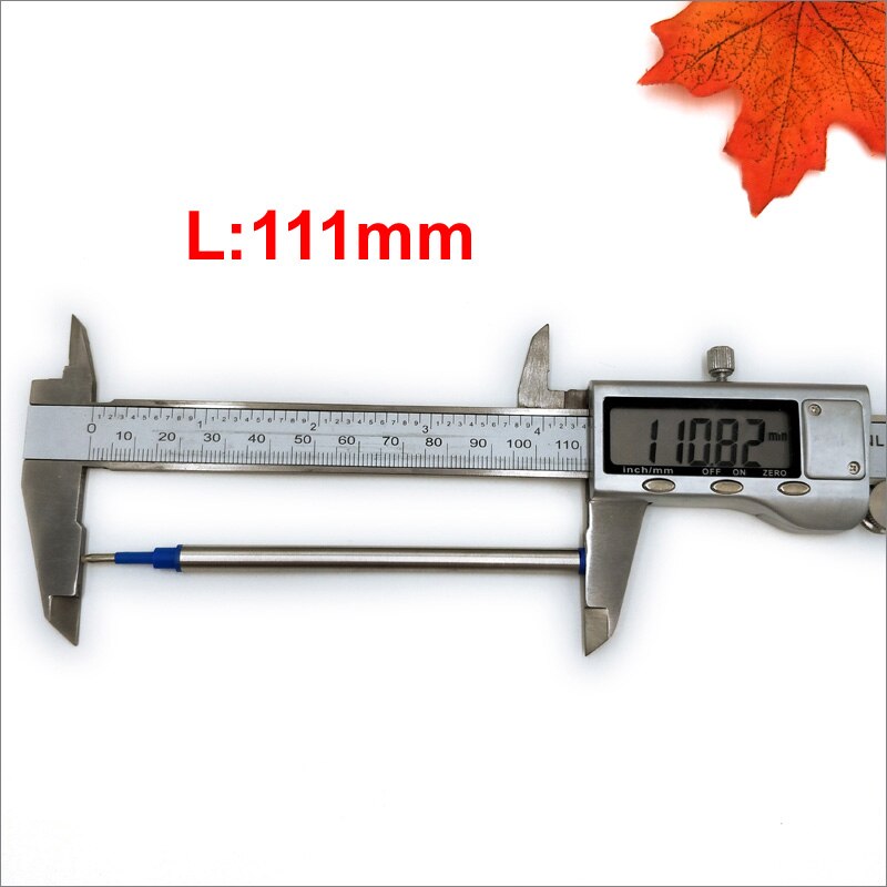 10 PCS/lot highly BLUE and black ink refill for roller ball pen refills