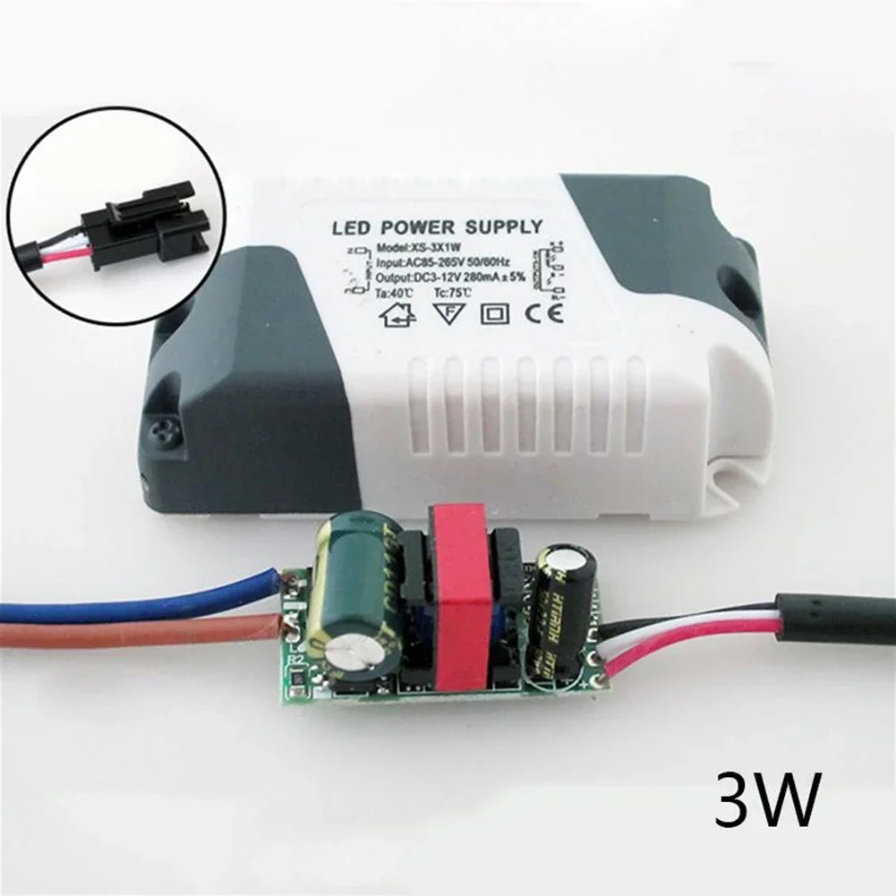 LED-Treiber-Beleuchtungstransformator 3W-24W AC85-265V 240/250/280MA LED-Netzteil für Deckenlampe LED-Streifen