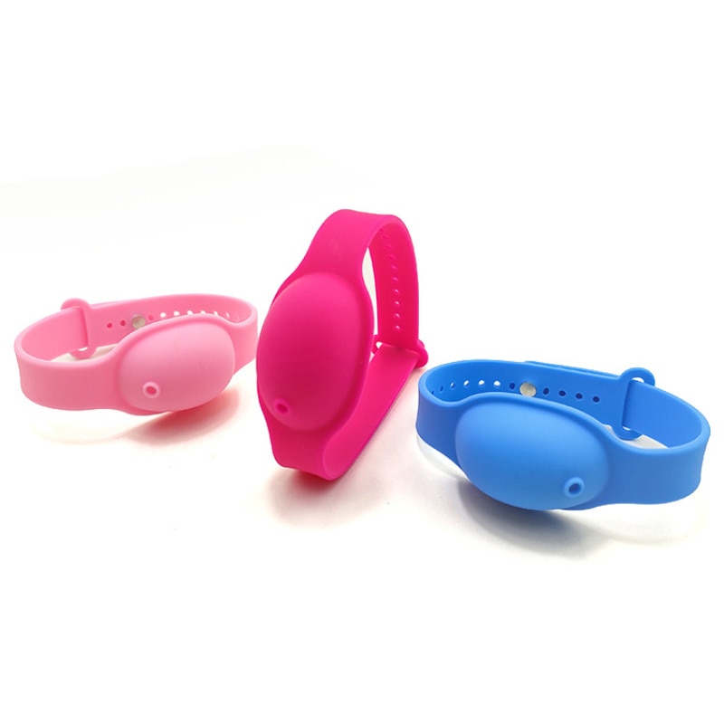 Hand Sanitizer Wristband Silicone Watch Strap Children No-Clean Hand Sanitizer Bracelet Adult Silicone Bracelet Hand Sanitizer