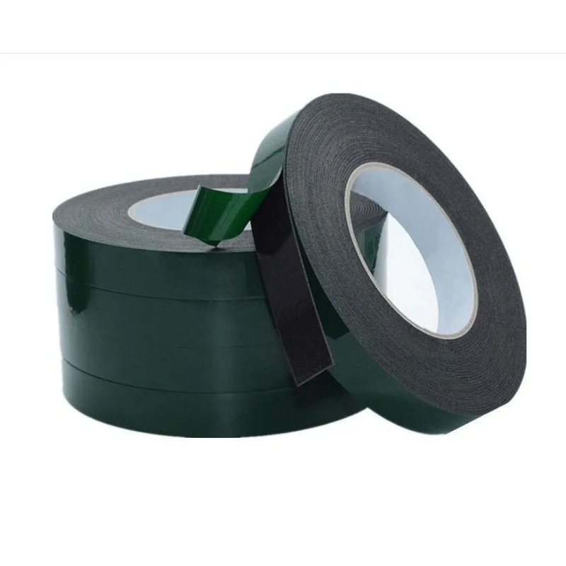 1Mm Dikke 10M Dubbelzijdige Tape Sterke Lijm Zwarte Foam Tape Voor Mobiele Telefoon Reparatie Pakking Screen Pcb stofdicht