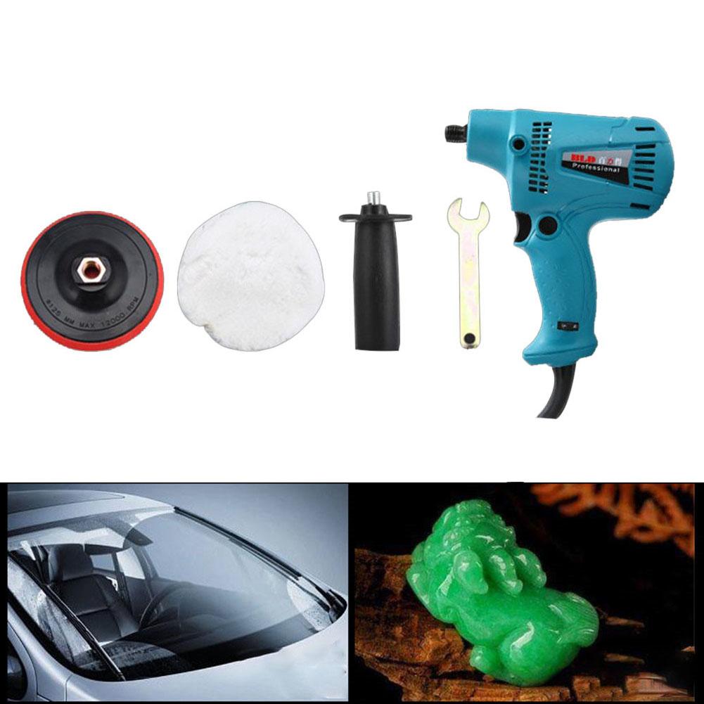 Bilslip mini polermaskin bil polermaskin slipmaskin orbit polish justerbar hastighet slipning vaxning elverktyg