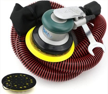 5 &quot;staub-freies pneumatische Schleifer mit staub-absorbieren trockenen schleifer asche schleifen kopf Schleifer
