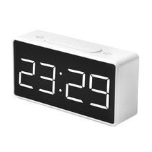 USB Battery ABS Alarm Clock Real Time Temperature Home Supplies Bedside Display