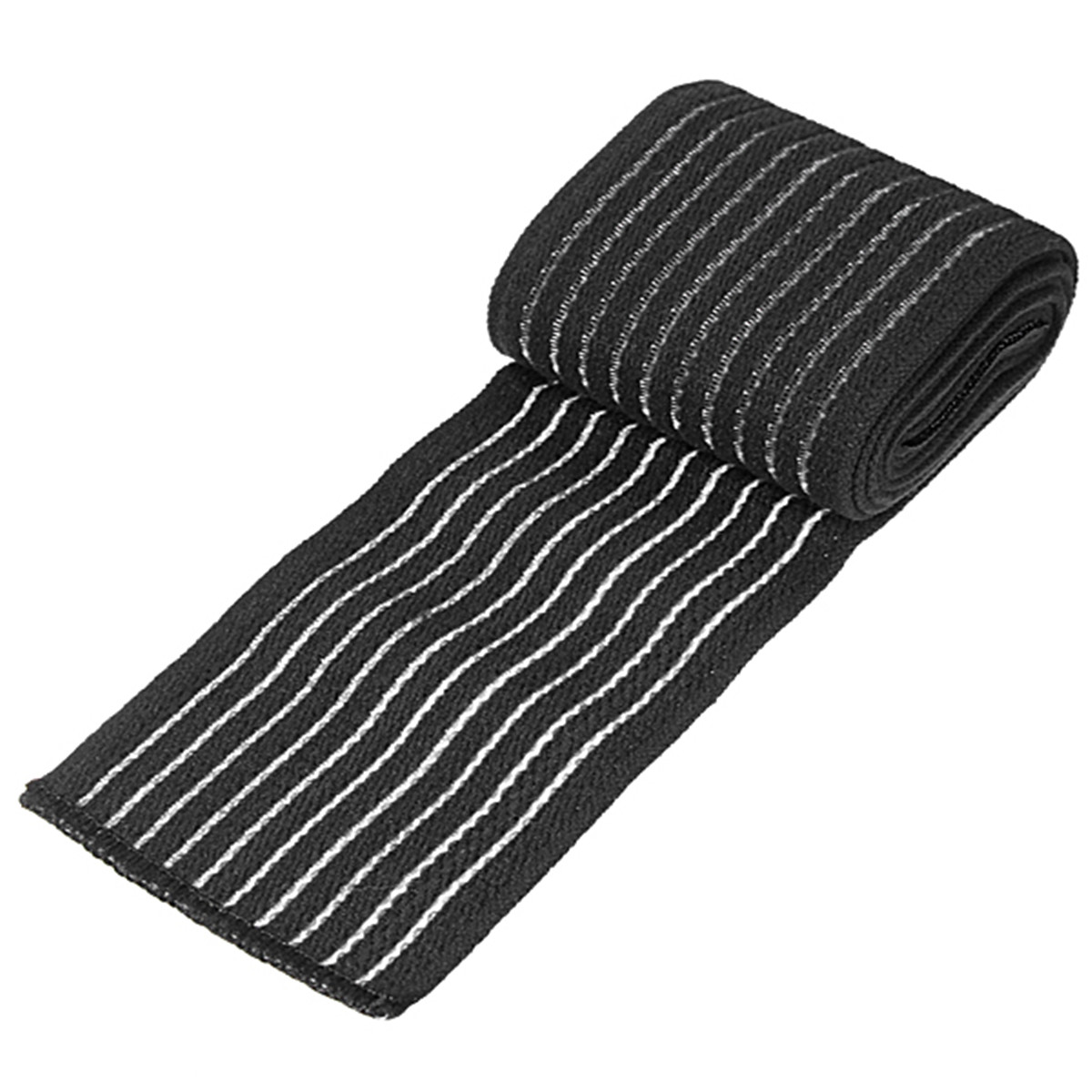 Fitness Elastische Bandage Tape Sport Ondersteuning Bandjes Protector Bands Enkel Been Knie Elleboog Pols Guards Bretels: Black / 120cm