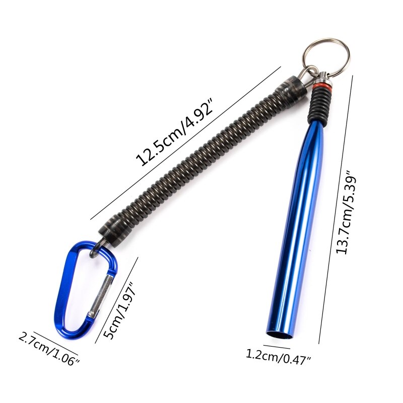 Reaction Tackle Wacky Worm Rig Tools Kit with 100 O-Rings for Baits Lures Fishing Accessories