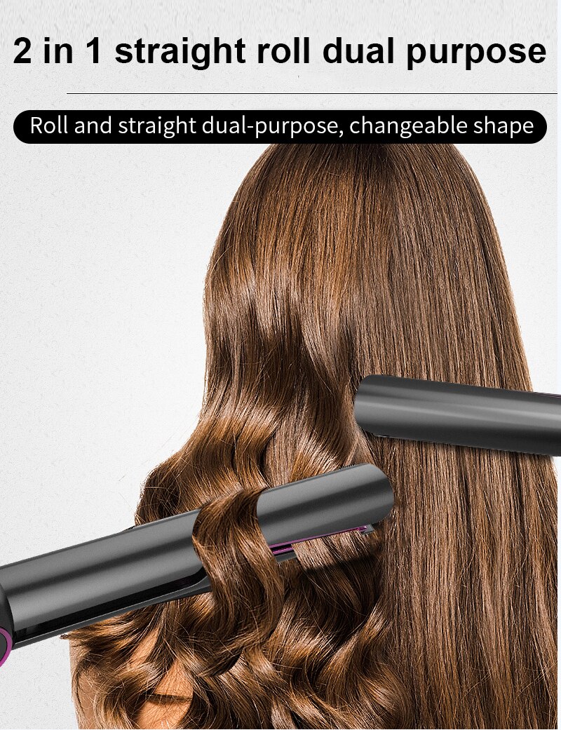Helical hair curling iron curling irons wave hair straightener strightening iron healthy beauty curling irons flat iron