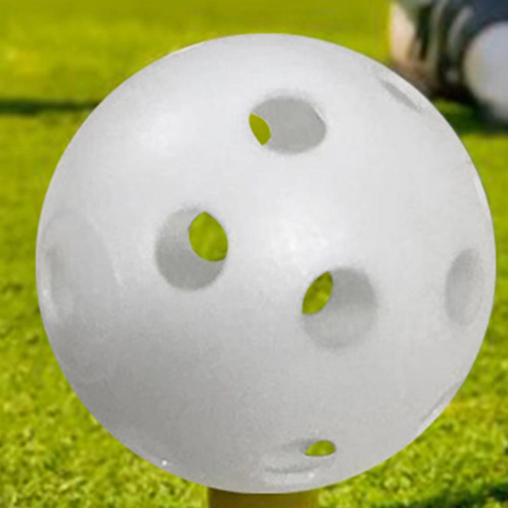 Balles de Practice de Golf, 10 pièces, en plastique, résistantes à l&#39;usure, pour entraînement en arrière-cour, 2 couleurs