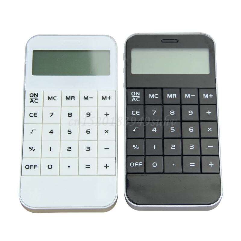 Pocket Electronic Calculator Electronic Calculator 10 Digits Display Pocket Electronic Calculating Calculator Random Color