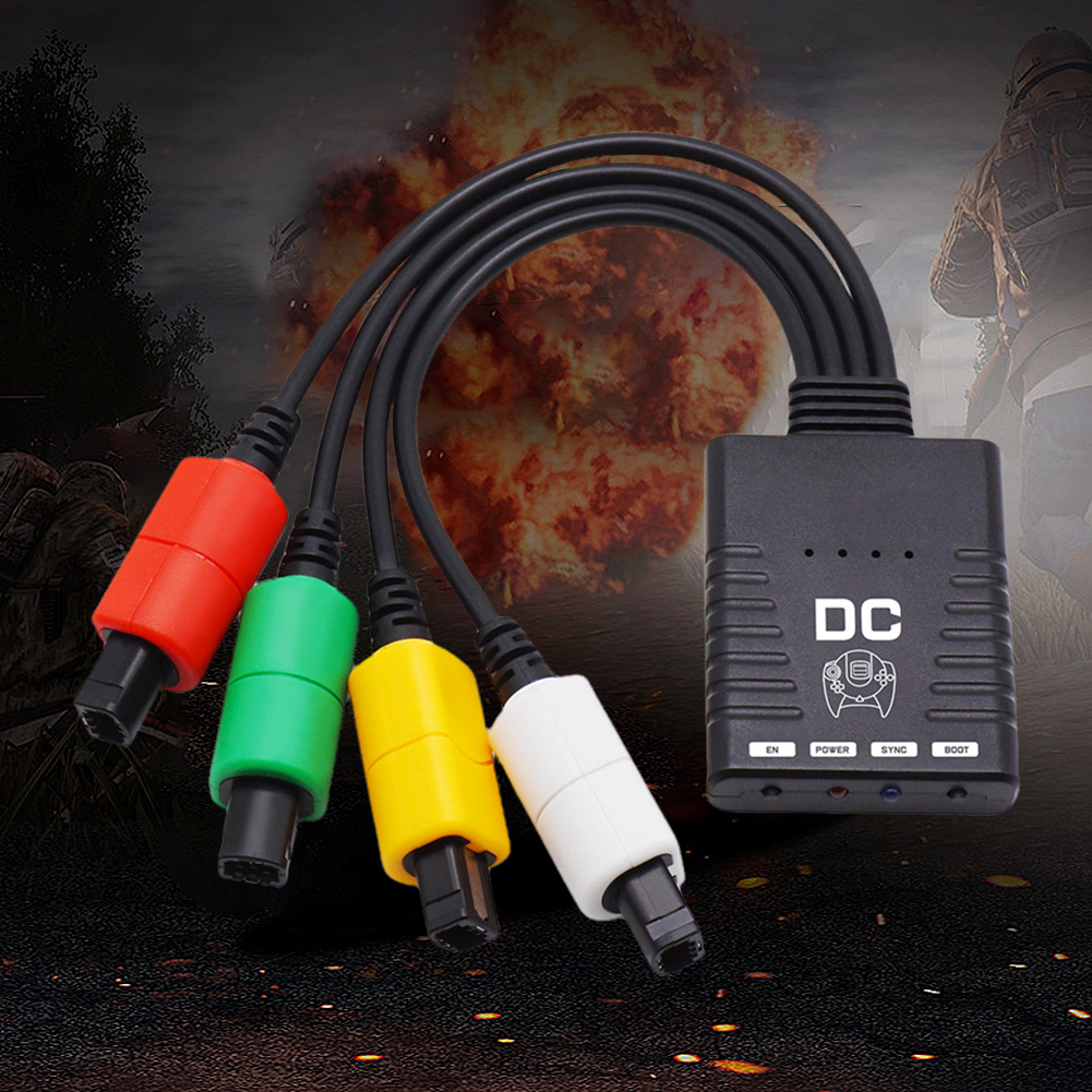 BlueRetro Wireless Game Controllers Adapter Low Latency Gamepad Converter Adapter Controllers Adapter for SEGA DreamCast Console