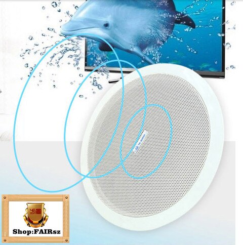 USA TKC 5.5 inch contant plafond luidspreker vaste spanning achtergrond muziek omroep plafond luidspreker 2 stks/partij