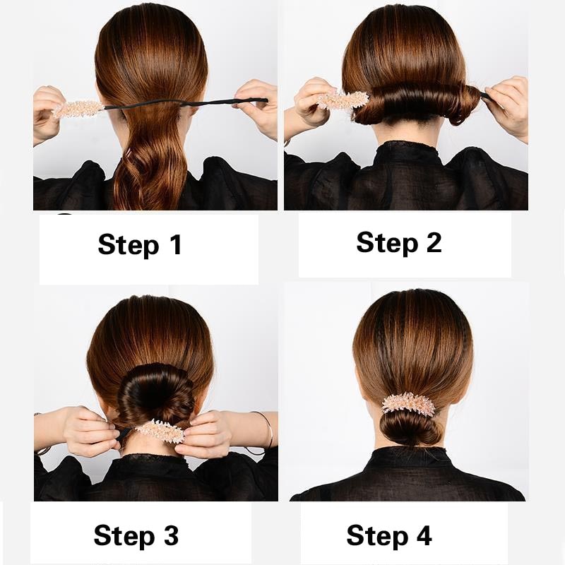 Pinza mágica para estilizar el cabello, rizador de cabello, herramienta de torsión, horquilla, instrumento de rizado femenino, accesorios para el cabello