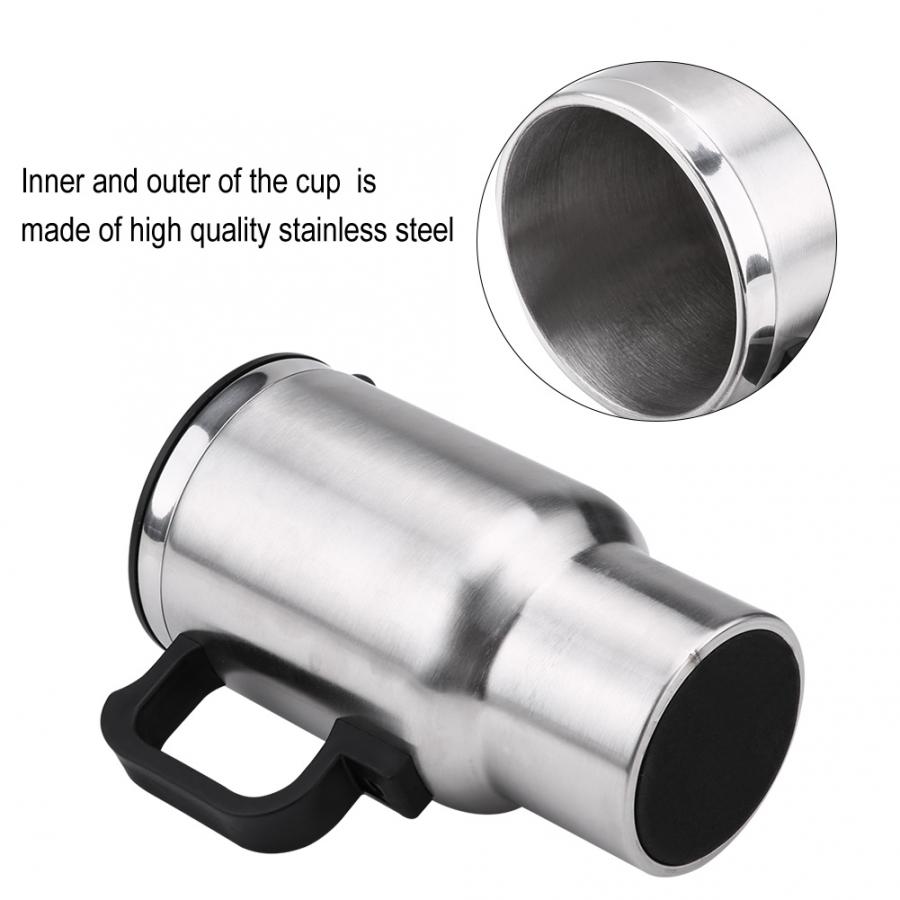 450ml Auto Heizbecher - 12V Elektrische Tasse Für Kaffee & Tee