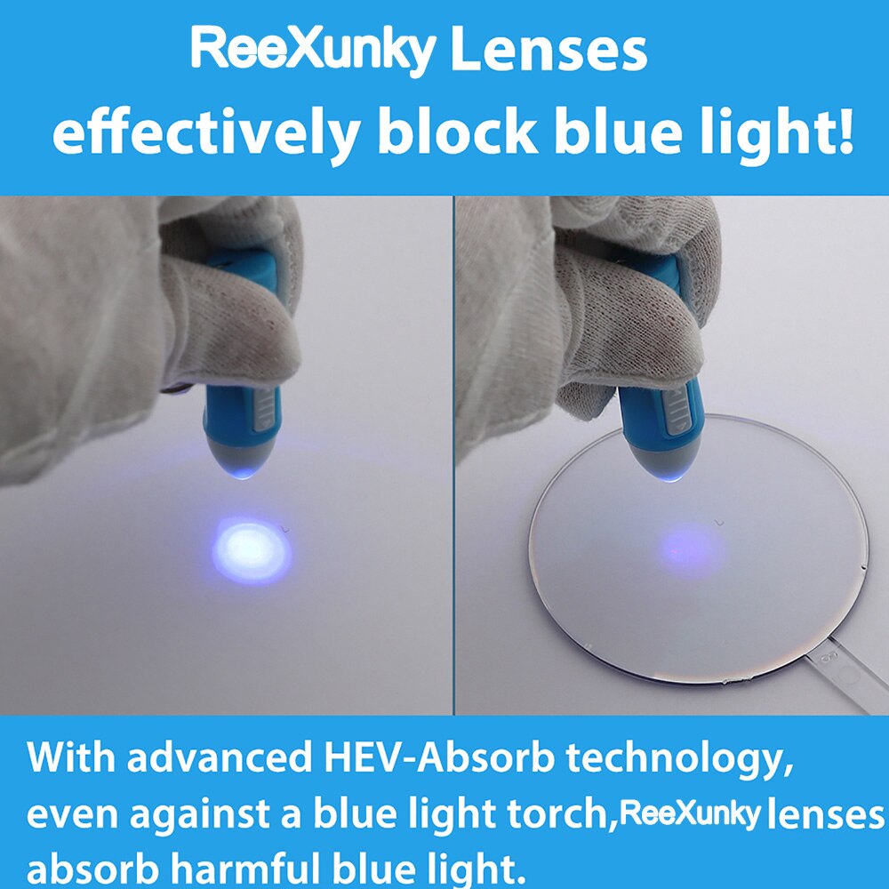 Unisex anti blå stråler computer briller kvinder blå lys belægning gaming briller mænd skadeligt lys blokerende briller med etui