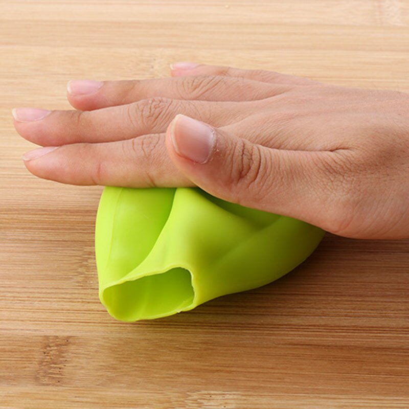 Éplucheur d&#39;ail rond en silicone, outils de cuisine créatifs, Non toxique et facile à nettoyer, pratique,