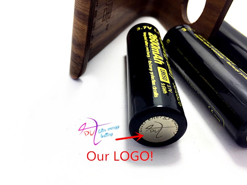 2 Pcs/lot Original 18650 100% Authentic Liter Energy Battery 18650 3.7V 2600MAH Li-ion Battery for tablet pc inch
