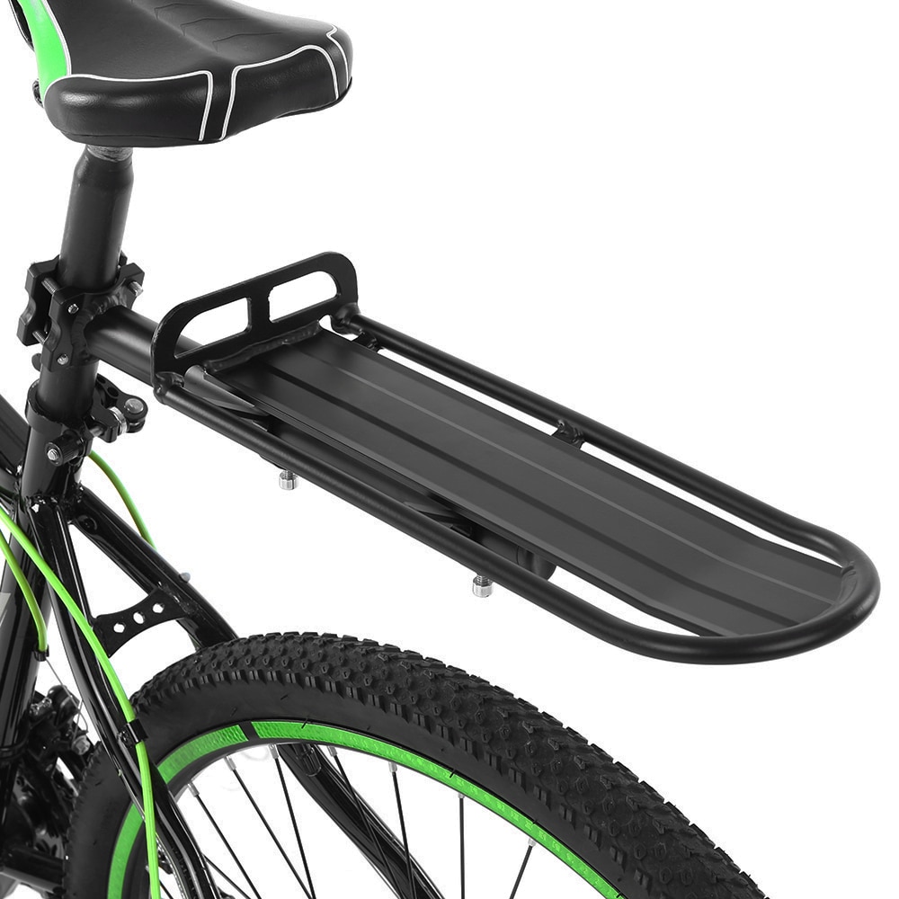 Udtrækkelig aluminiumslegering mtb mountainbike mount cykel bagsædestolpe stativ cykeltaske bagage bagagebærer stativ