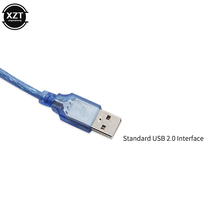 10 m / 5 m USB-kabel USB 2.0 Snelle datasynchronisatie Verlengdatakabel USB 2.0 Type A Male naar USB Male Adapter voor afgeschermde harde schijf