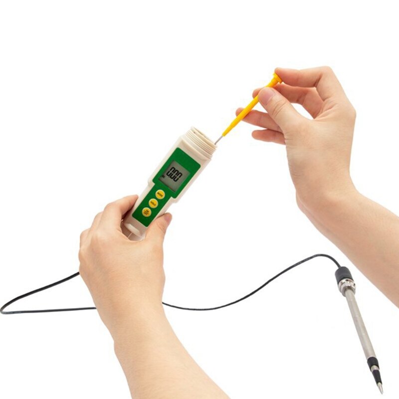 EC-3185 Portable 3 in 1 Soil Tester EC/TDS/CF Meter Tester with Probe For Farm