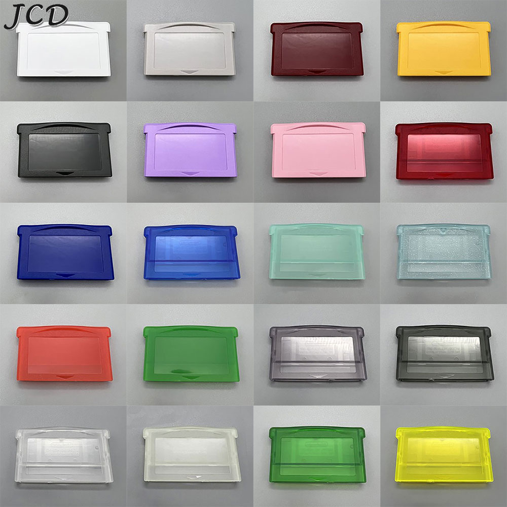 JCD-funda protectora para Cartucho de juegos GBA, 1 piezas, , para Gameboy Advance, caja de tarjeta de almacenamiento
