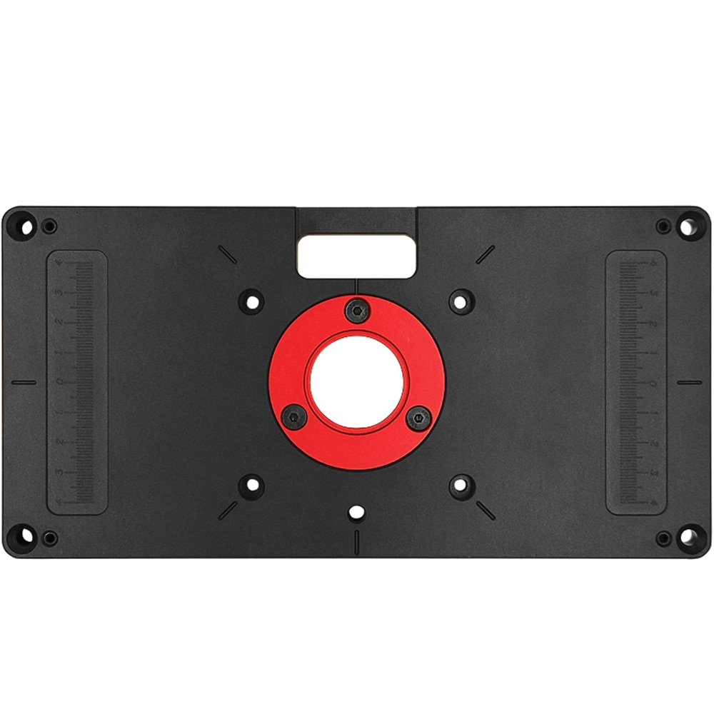 Trebearbeiding trimming maskin snu borde med skala universell bakelite fresing snu gong maskin bla bord diy verktøy