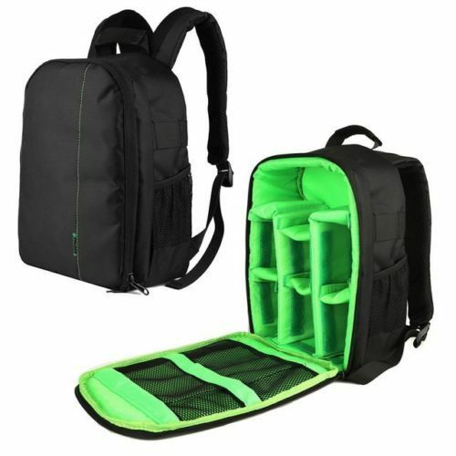 Dslr Camera Tas Rugzak Video Foto Tassen Voor Camera Compact Camera Rugzak 3 Kleuren: green