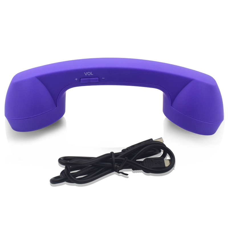 Teléfono inalámbrico Retro Bluetooth para portátiles y teléfonos móviles Pop Phone, receptor de teléfono Retro inalámbrico