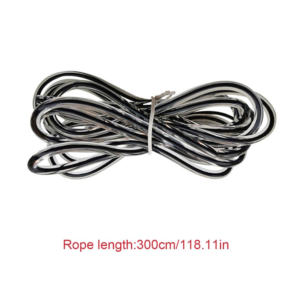 Udvendigt udskiftning af reb reb wire kabel hastighed  (5mm) 9.2ft belagt kabel til springtov