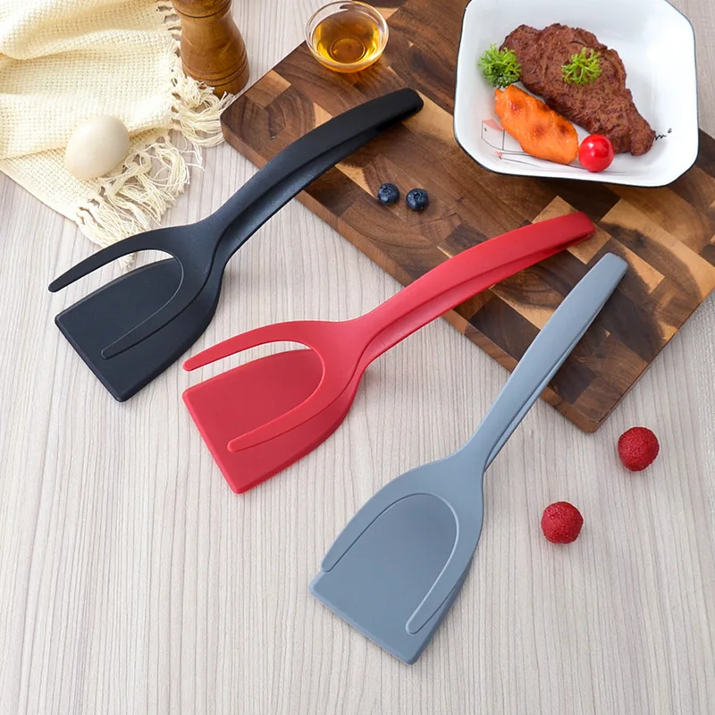 1 Pc Steak Spatel Tang Keuken Accessoires Pannenkoeken Nylon Handvat Flip Tang Flipper Gereedschap Gadgets Eetkamer Bar Huis Tuin