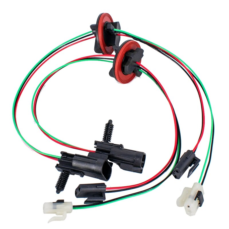 2 Stuks Koplamp Lamp Kabelboom Voor 09-17 Dodge Ram 1500 2500 3500 4500 5500 Quad Halogeen 68193062AA