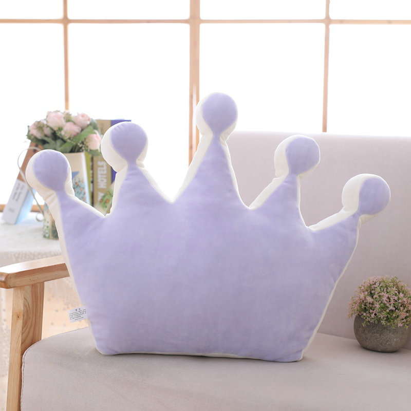 Weiches Prinzessin-Kronenkissen, gefülltes Schlafkissen, Mädchenzimmer, Sofa-Dekoration, Regenbogen, Wolke, Stern, Promi-Studio-Kissen, für Sie: dunkel khaki