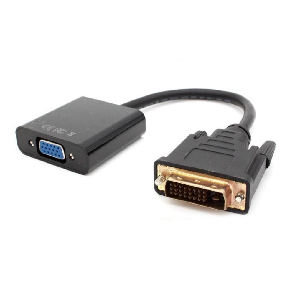 HDMI DVI-D 24 + Pin Male naar VGA Female Video Converter Adapter Kabel Converter Cord voor PC HDTV