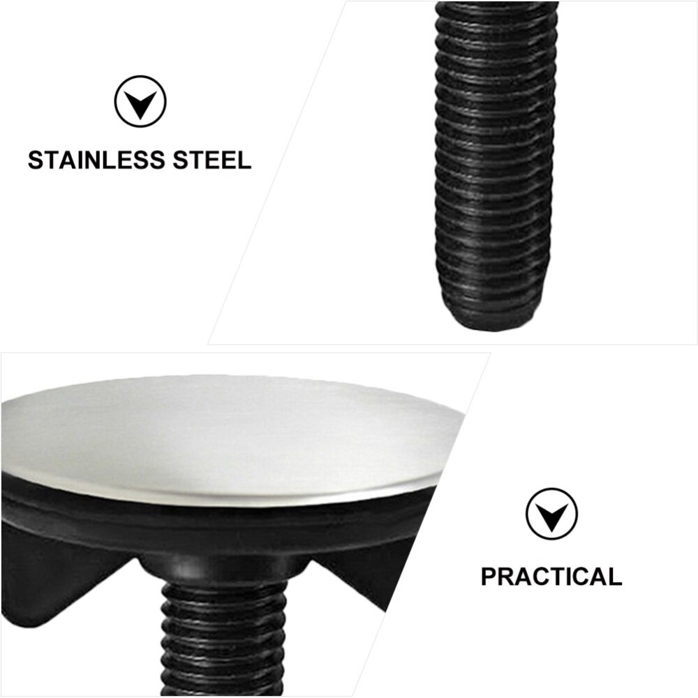 2 Pcs Kitchen Hole Cover Stainless Steel Sink Tap Hole Cover Sink Stopper