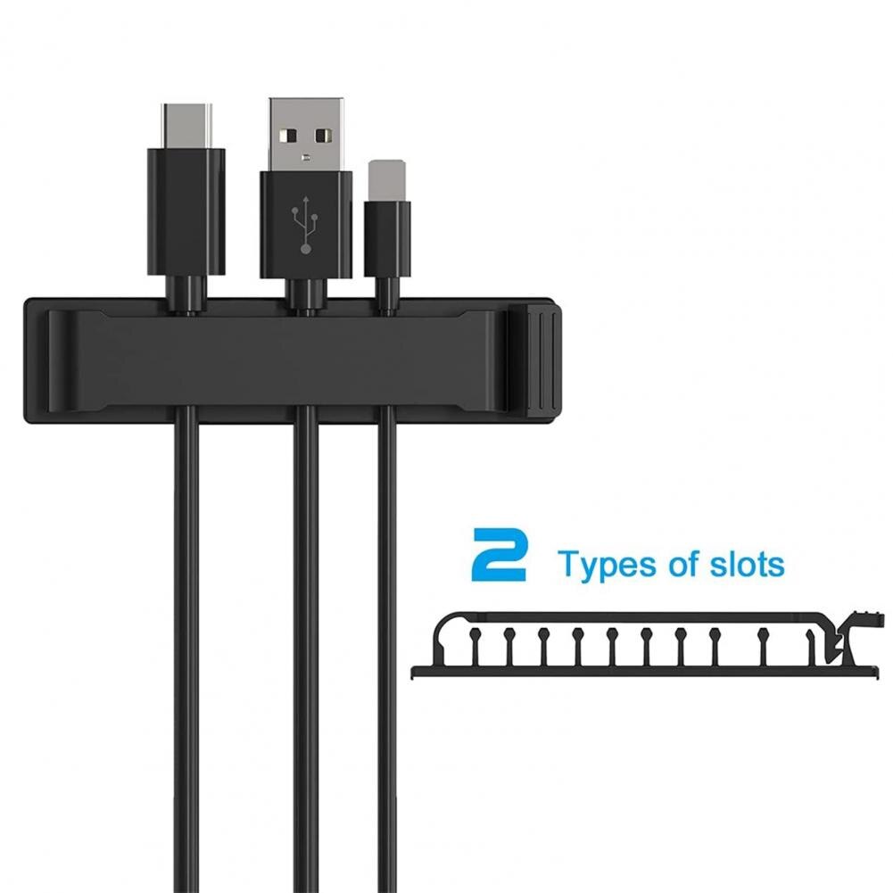 Wall Mounted Lightweight Cable Manage Multipurpose Wire Clamps for Living Room