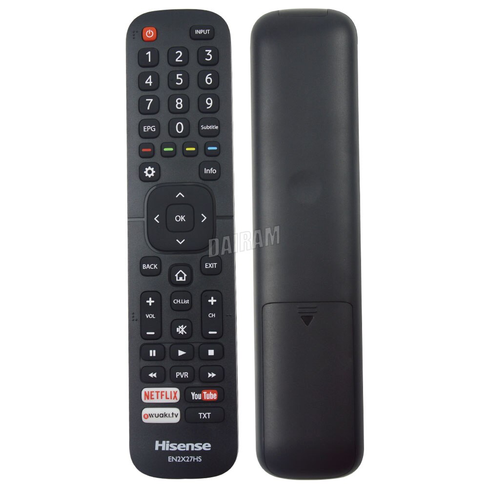 Télécommande EN2X27HS, pour HISENSE TV H40M3300 H43M3000 TV
