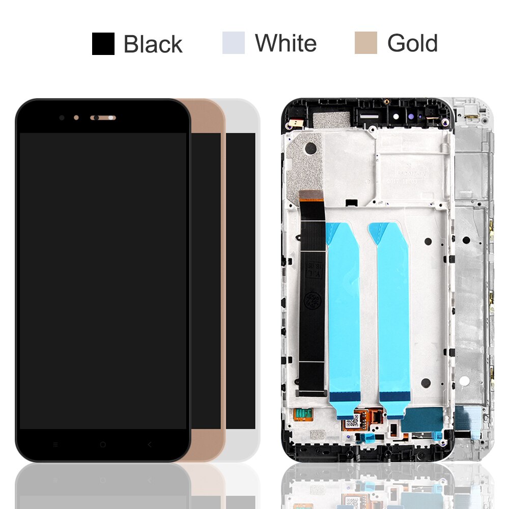 5.5'' MiA1 Lcd display For Xiaomi MiA1 Mi A1 LCD Display With Touch Screen Digitizer Screen Glass Panel For Xiaomi Mi A1 Mi5X