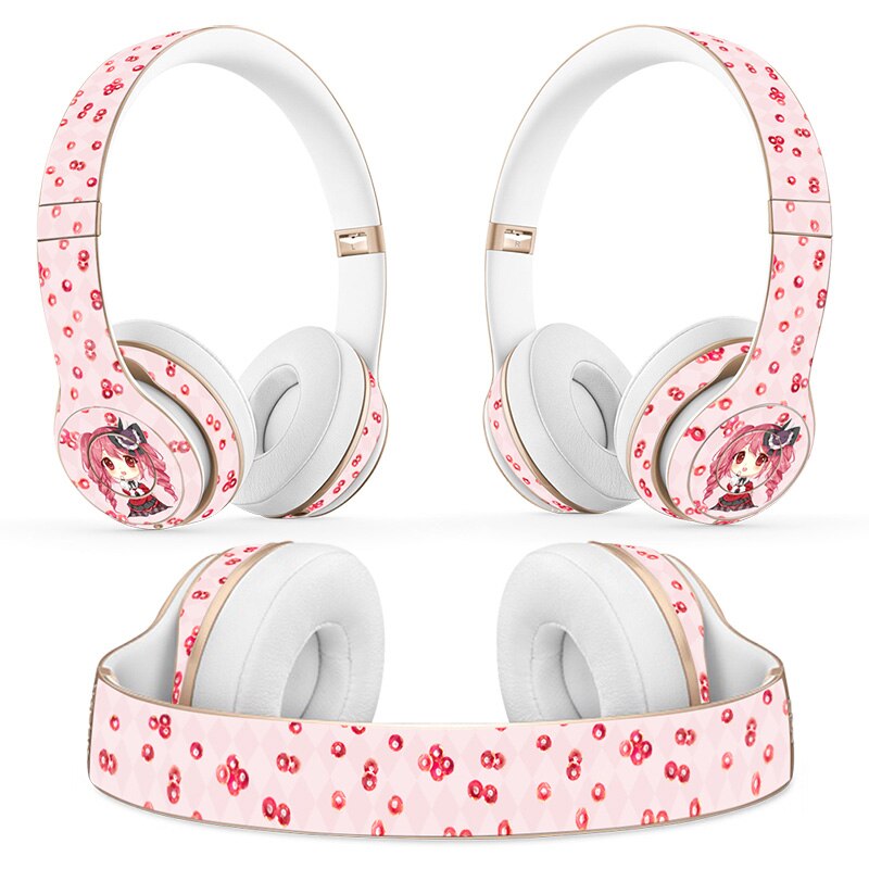 Cartoon Headphone Sticker Universal Vinyl Decal Skin for Beats solo2 solo 3 Wireless Headphone sticker: TN-Solo2-0153