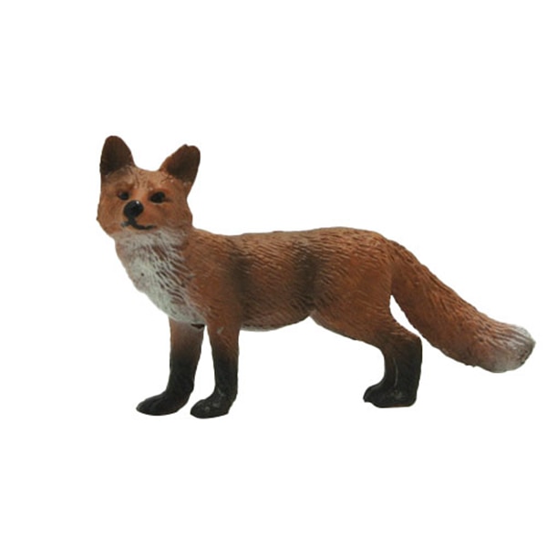 Simulatie Rode Vos Model Speelgoed Bos Wild Dier Woondecoratie Kinderen Onderwijs: Default Title