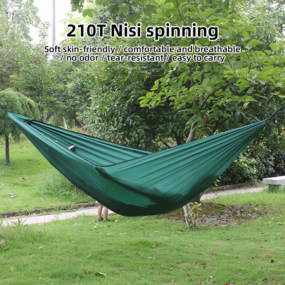 Swing Opknoping Bed Nylon Buiten Stevige Praktische Parachute Hangmat Tent Hangmat Duurzaam Opknoping Camping Tenten Klamboe