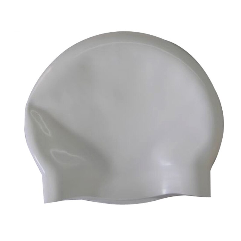 Silicone Rubber Swimming Cap Waterproof Swim Caps Elasticity Hat Swimming Competition Accessorie student Adult Men Women 9 color