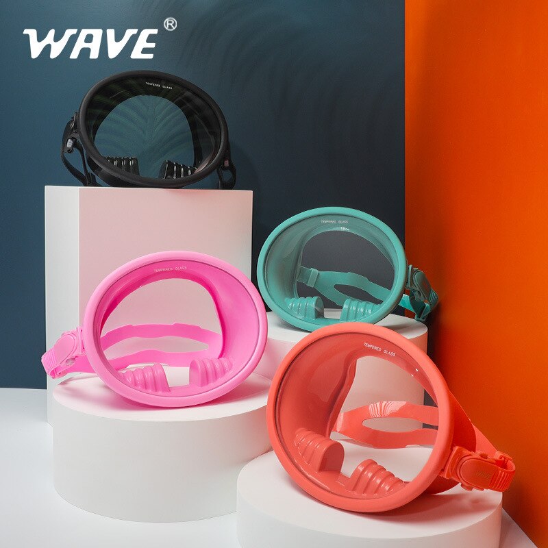 TaoBo Snorkeling Mask Snorkel Tube Set Diving Mask Underwater Scuba Swimming Glasses HD Non-polarized Diving Goggles Swimming