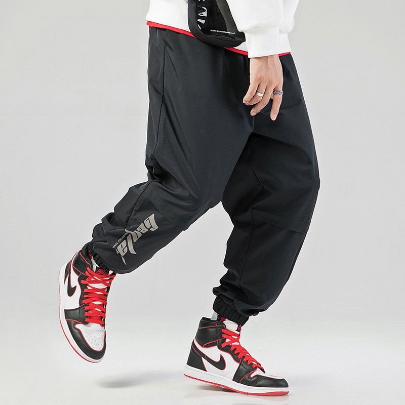 Streetwear kpop klær i koreansk stil hip hop joggere menn joggebukser harajuku sport haremsbukser herreklær