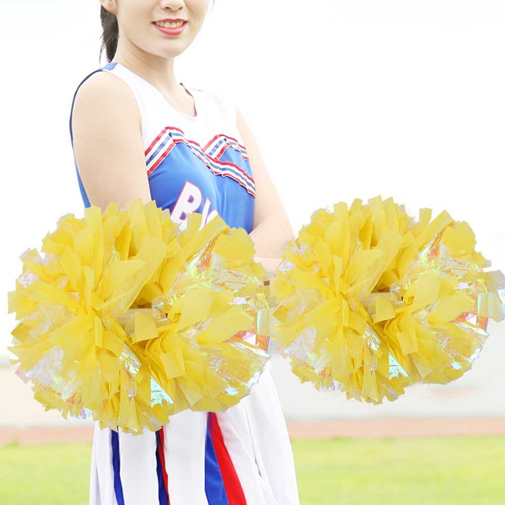 Cheerleadering Pom Poms Pompoms Für tanzen Party Schule Sport FußBall Basketball Wettbewerb Team Sport Zubehör